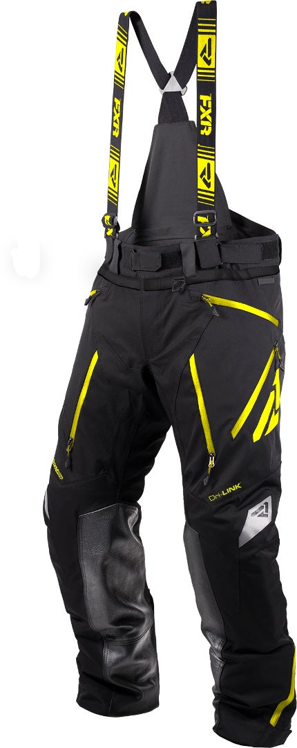 FXR Renegade SX Pro Latzhose schwarz/gelb L Abbildung 1