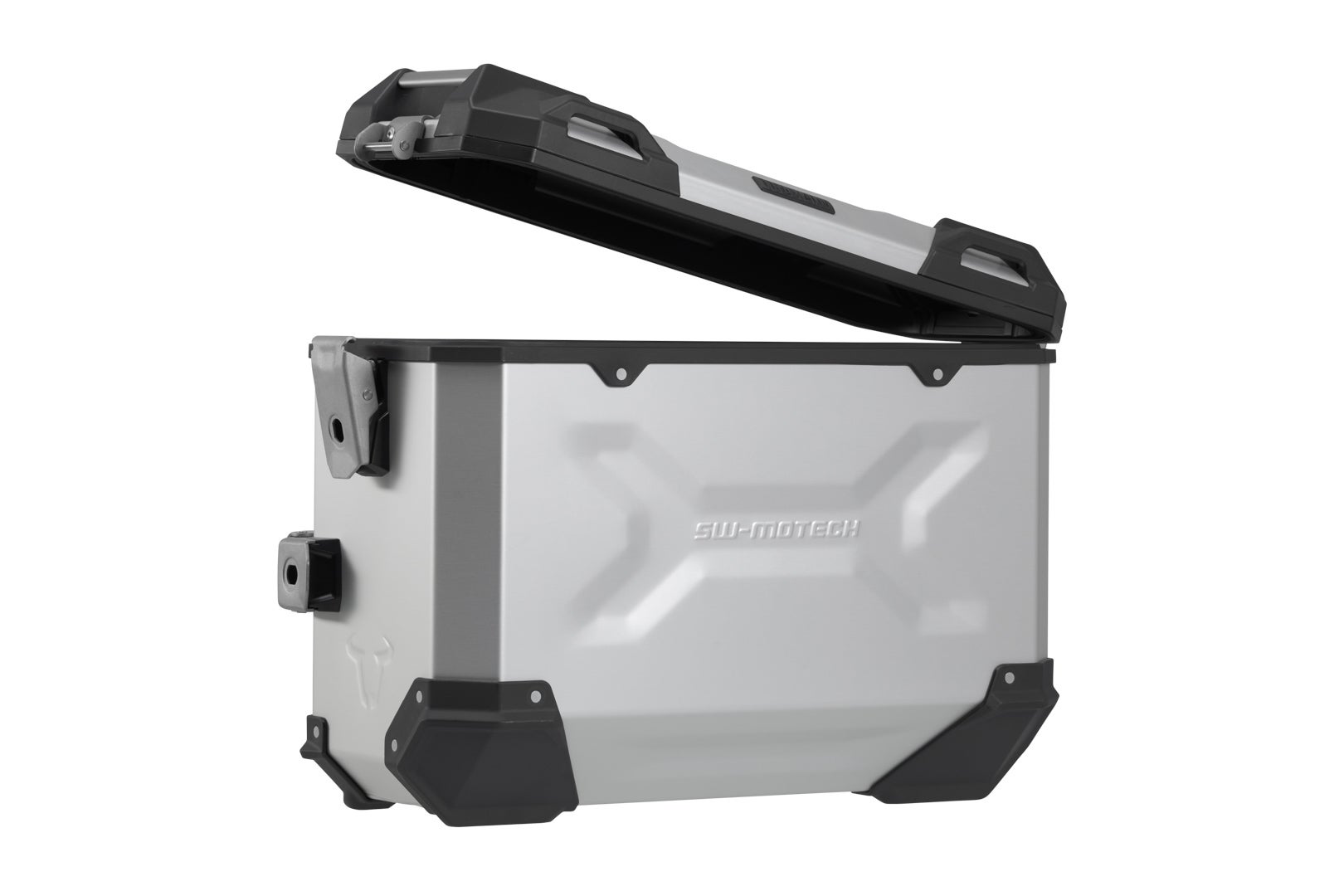 SW-Motech TRAX ADV aluminium case system - Silver. 45/37 l. Triumph Tiger 900 models (23-). Figure 4