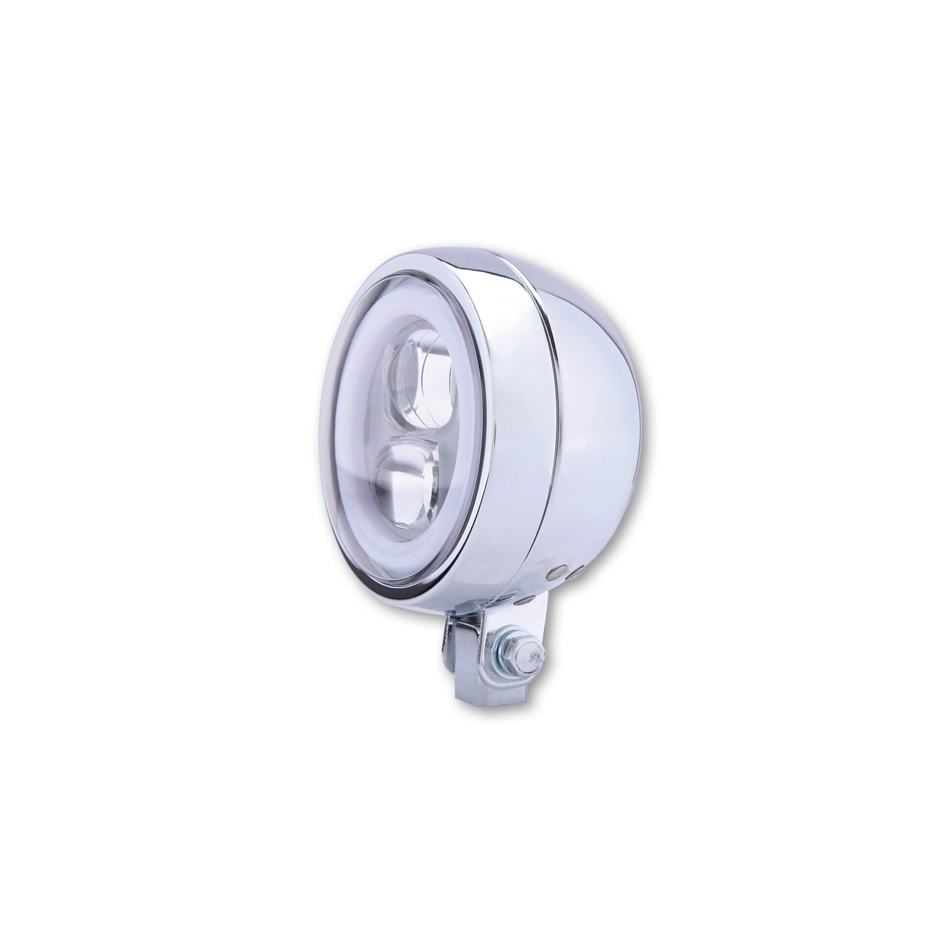 HIGHSIDER LED Scheinwerfer FLAT TYP 9 mit Standlichtring Chrome Fijación en la parte inferior Figura 3