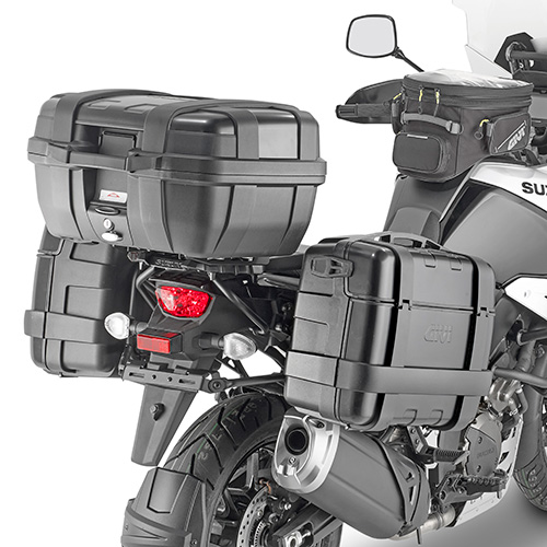 GIVI Trekker 52 Monokey Aluminiumtoppfodral svart 52 Ltr. Figur 3