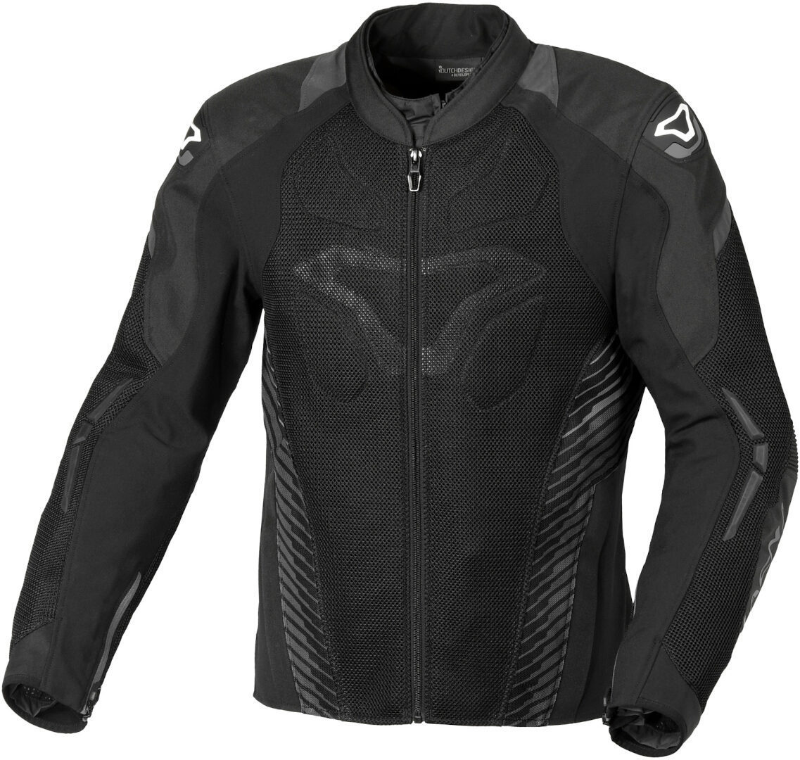 Macna Novic Veste textile de moto imperméable noir M Figure 1