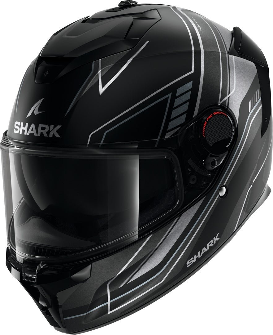 Shark Spartan GT Pro Toryan Hjelm sort mat/grå S (55/56) Figur 1