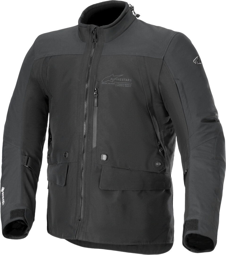 Alpinestars Black St-7 Prime Gtx Waterproof Motorcycle Textile Jacket