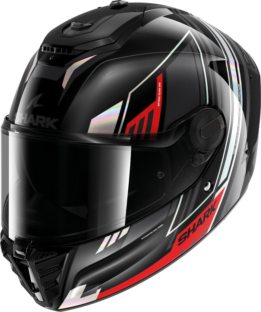 Shark Spartan RS Byrhon Cască Negru/Roșu S (55/56) Figura 1
