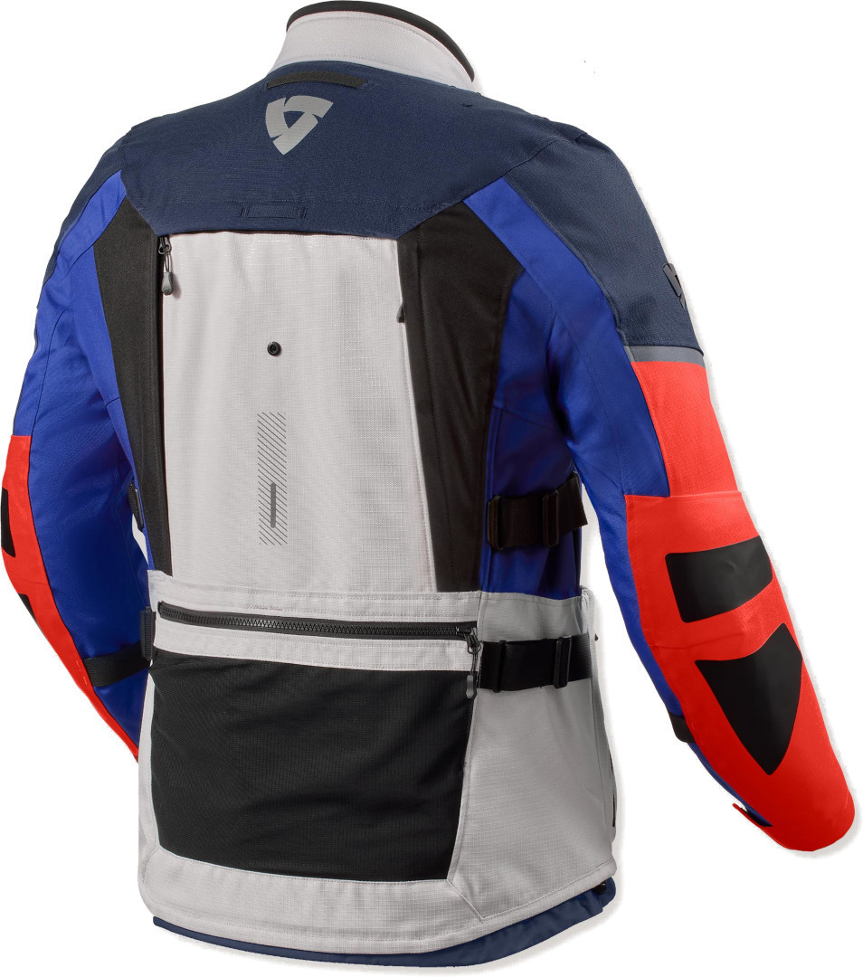 Revit Sand 5 H2O Jachetă textilă pentru motociclete argintiu/albastru XXL Figura 2