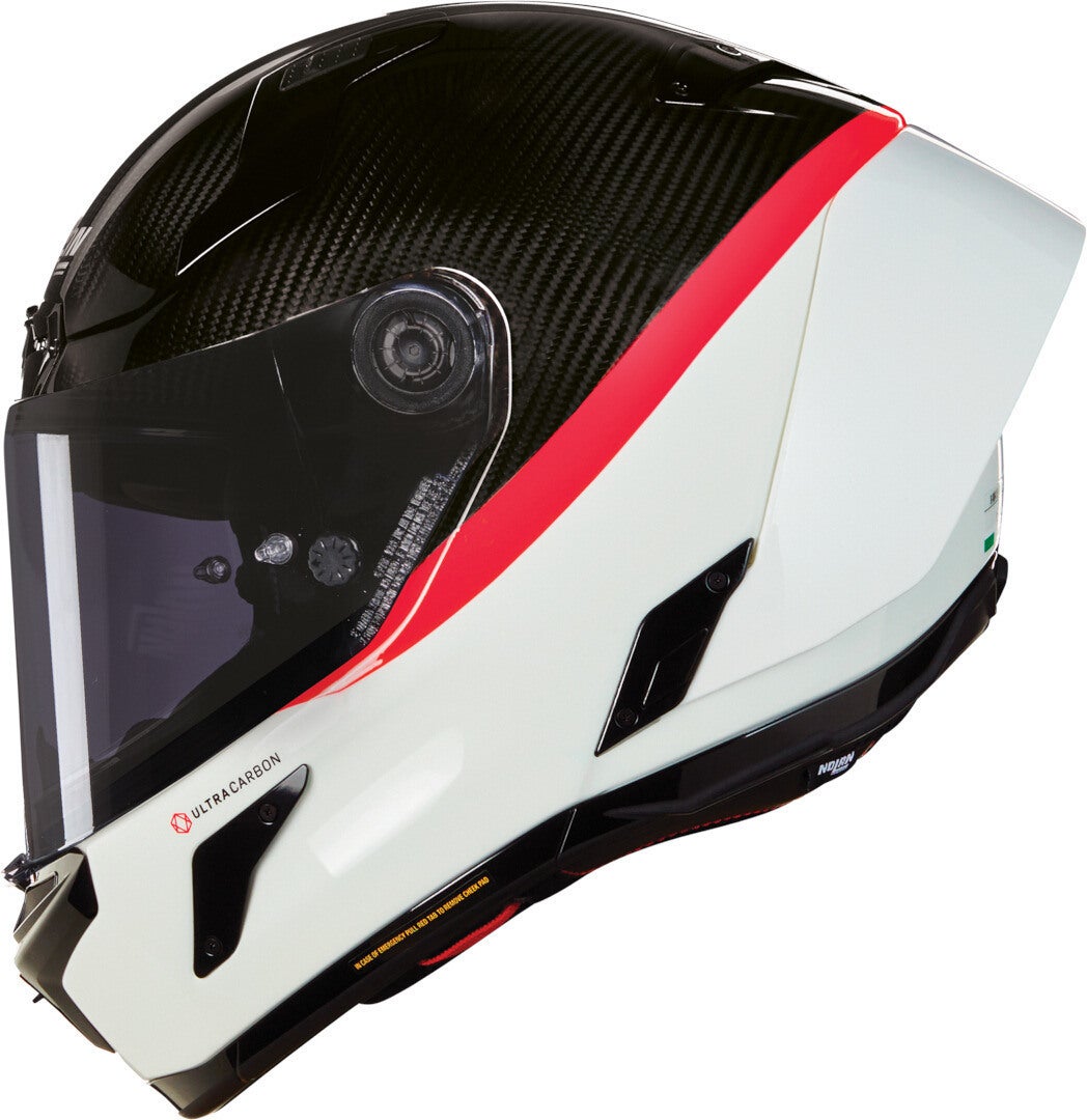Nolan X-804 RS Ultra Carbon D.O.C. Přilba černobílá XXL (64) Obrázek 4