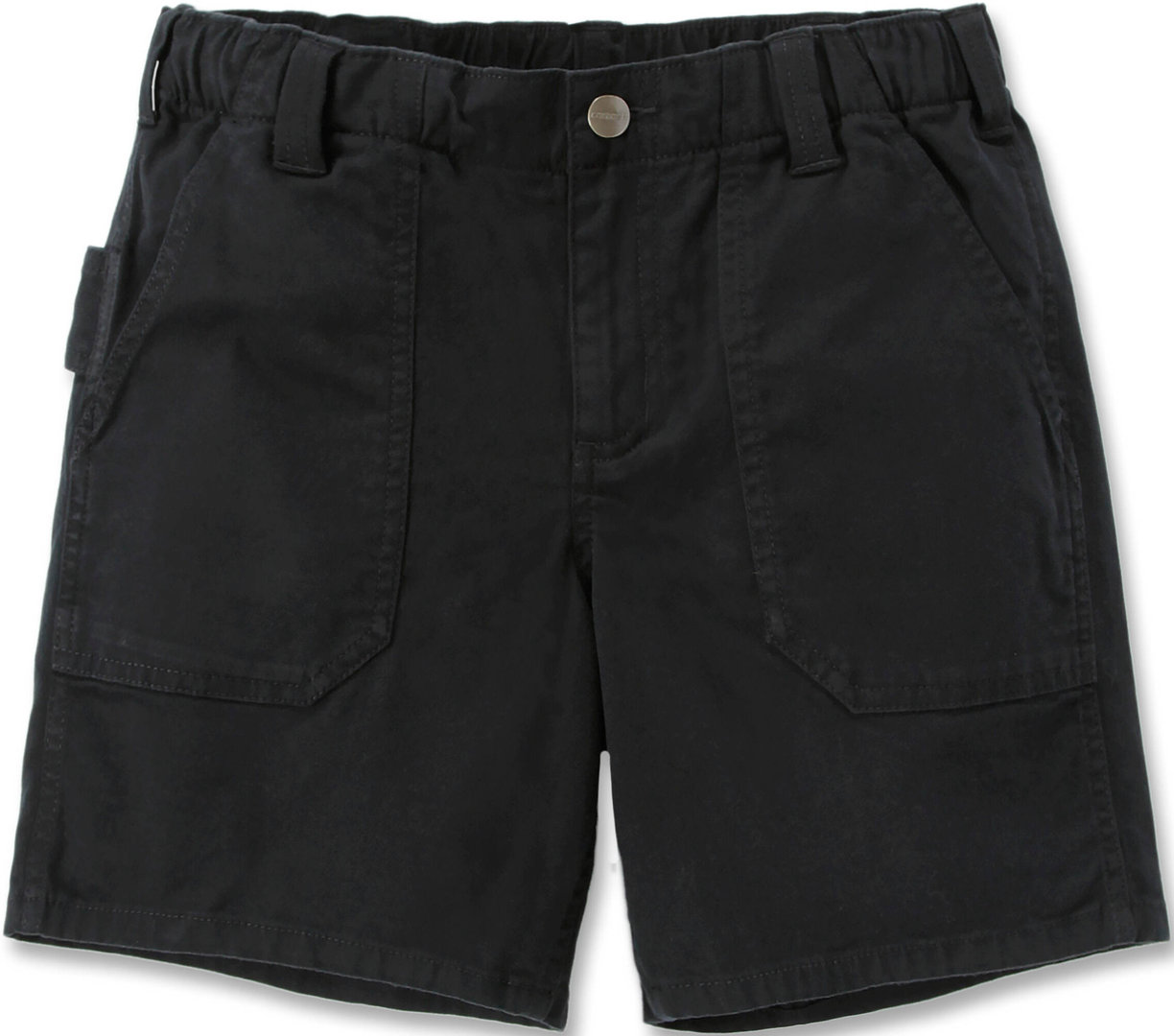 Carhartt Rugged Flex Relaxed Fit Canvas Work Pantaloni scurți pentru femei negru 4 Figura 2