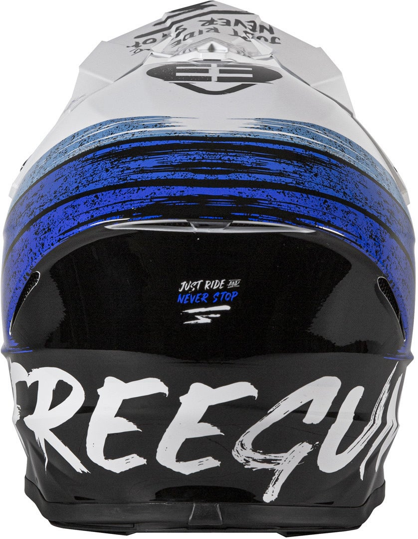 Freegun XP4 Stripes Motocross Helmet blue L (59/60) Figure 3