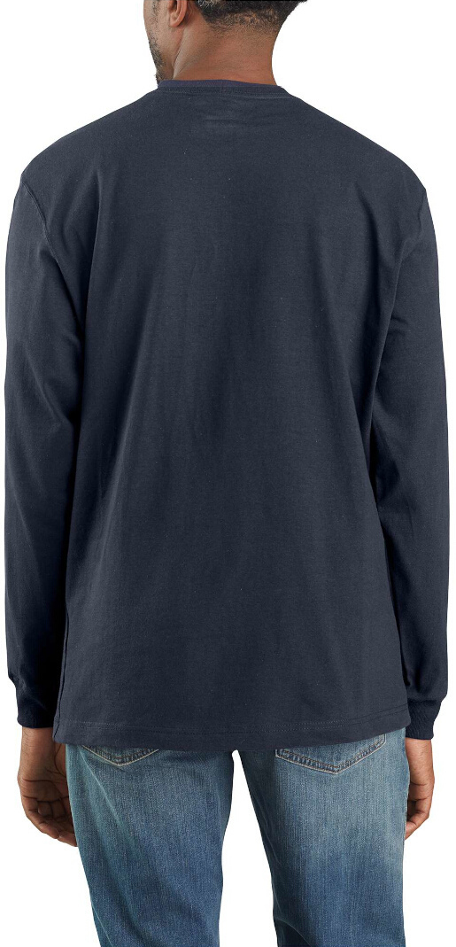 Carhartt Workwear Pocket Cămașă cu mânecă lungă albastru închis L Figura 3