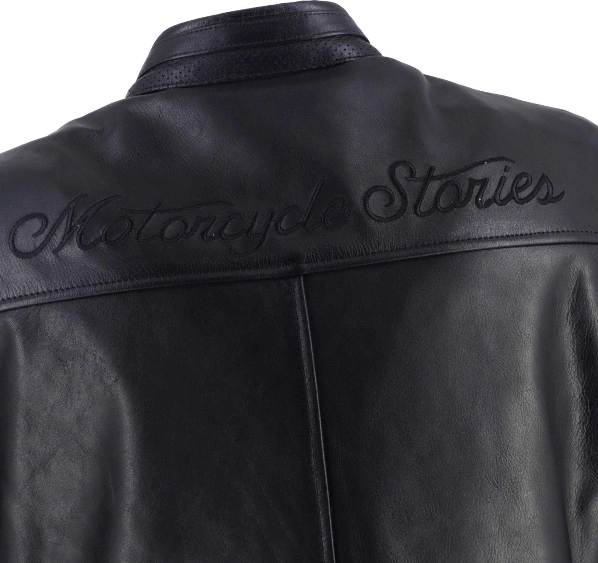 Helstons Indianapolis Motorfiets Leren Jas Zwart L Figuur 7