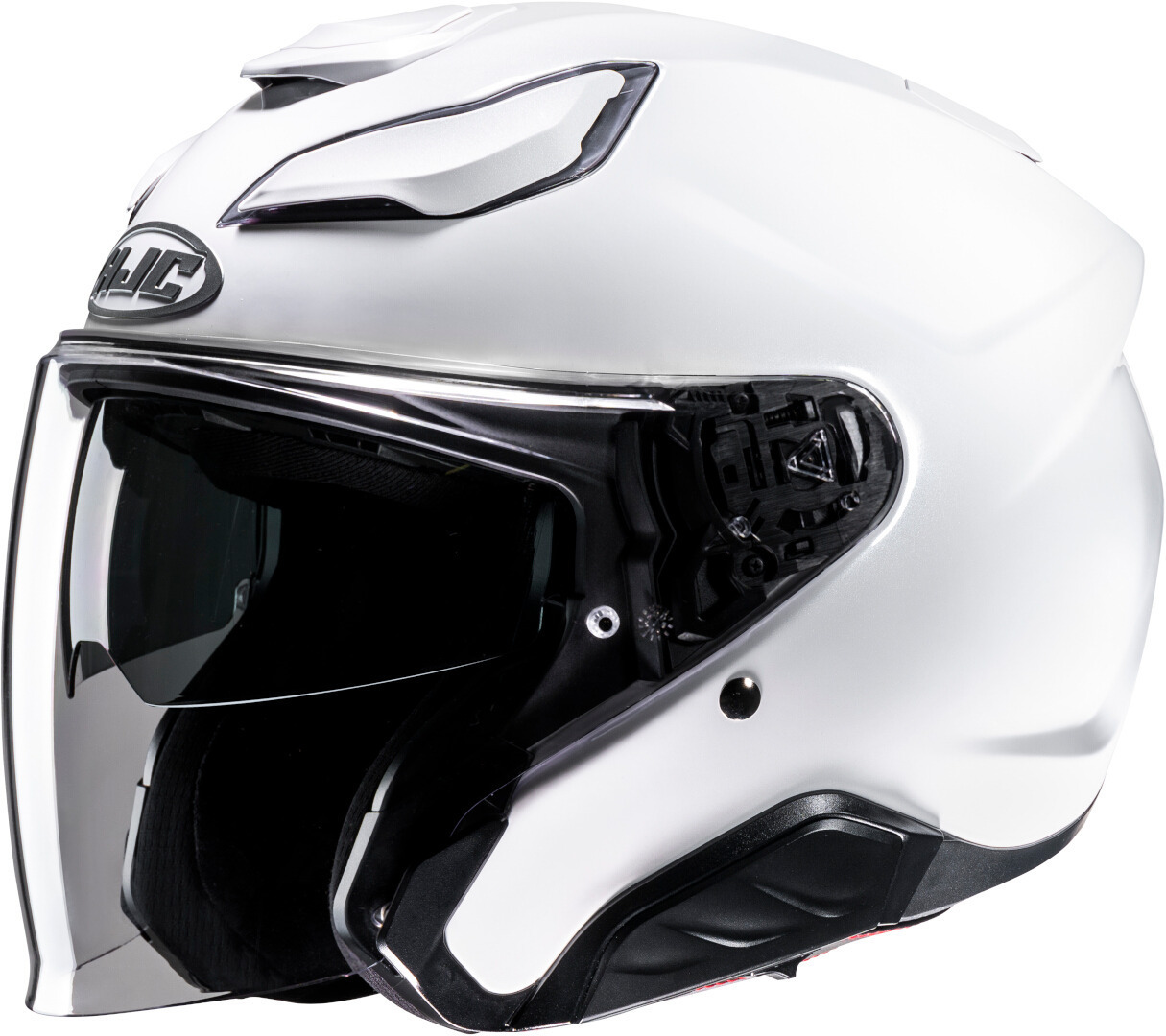 HJC F31 Solid 噴射頭盔 白色 XXL（62/64） 圖1