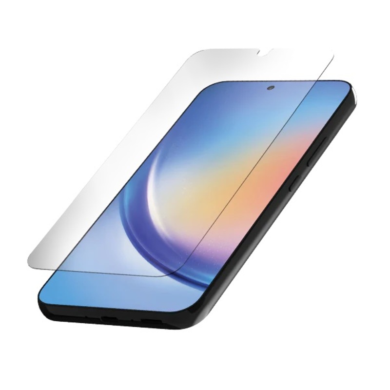 Quad Lock Skärmskydd - Härdat Glas - Samsung Galaxy A34 Figur 2