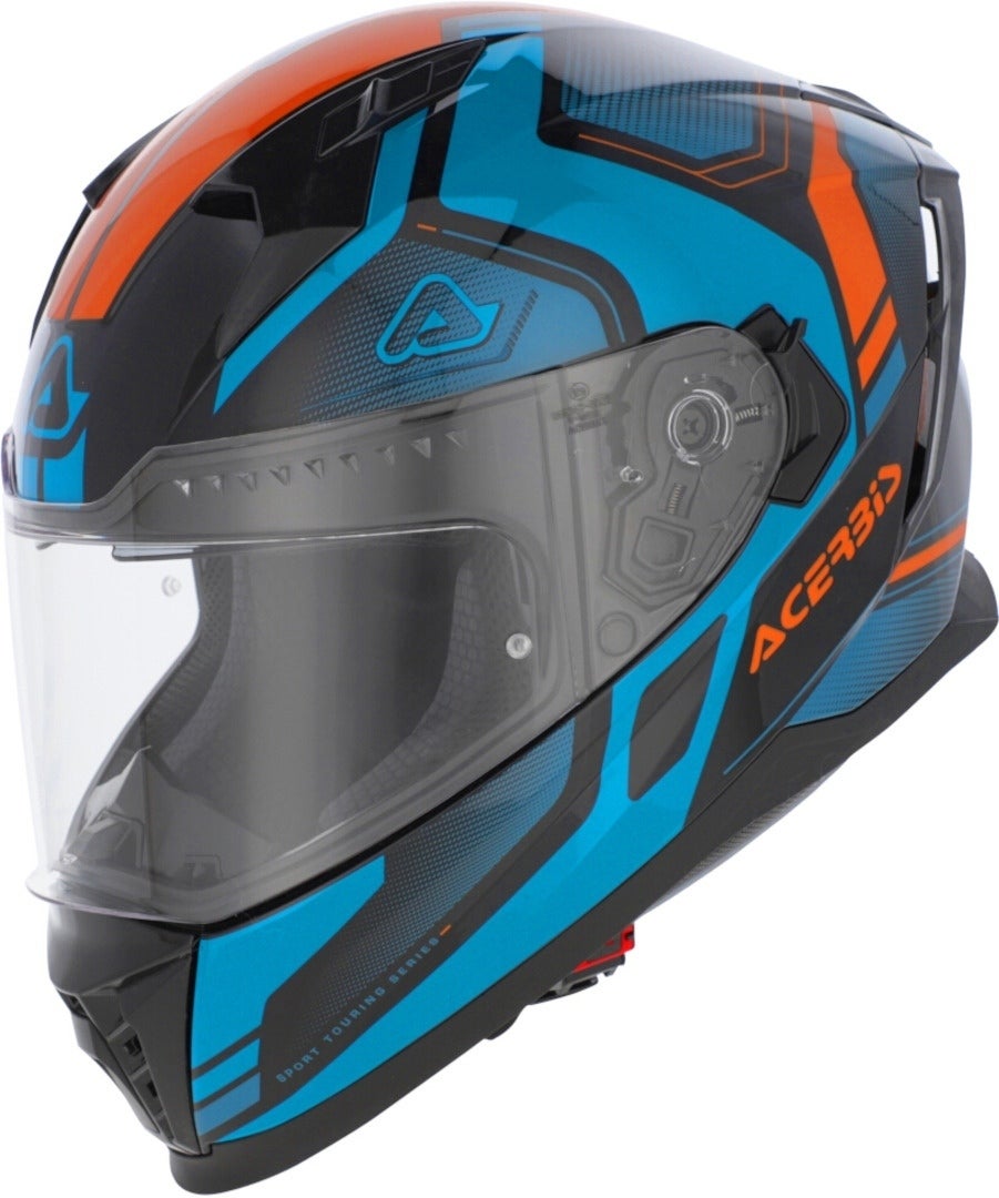 Acerbis X-Way Graphic Helm blau/orange S (55/56) Abbildung 1