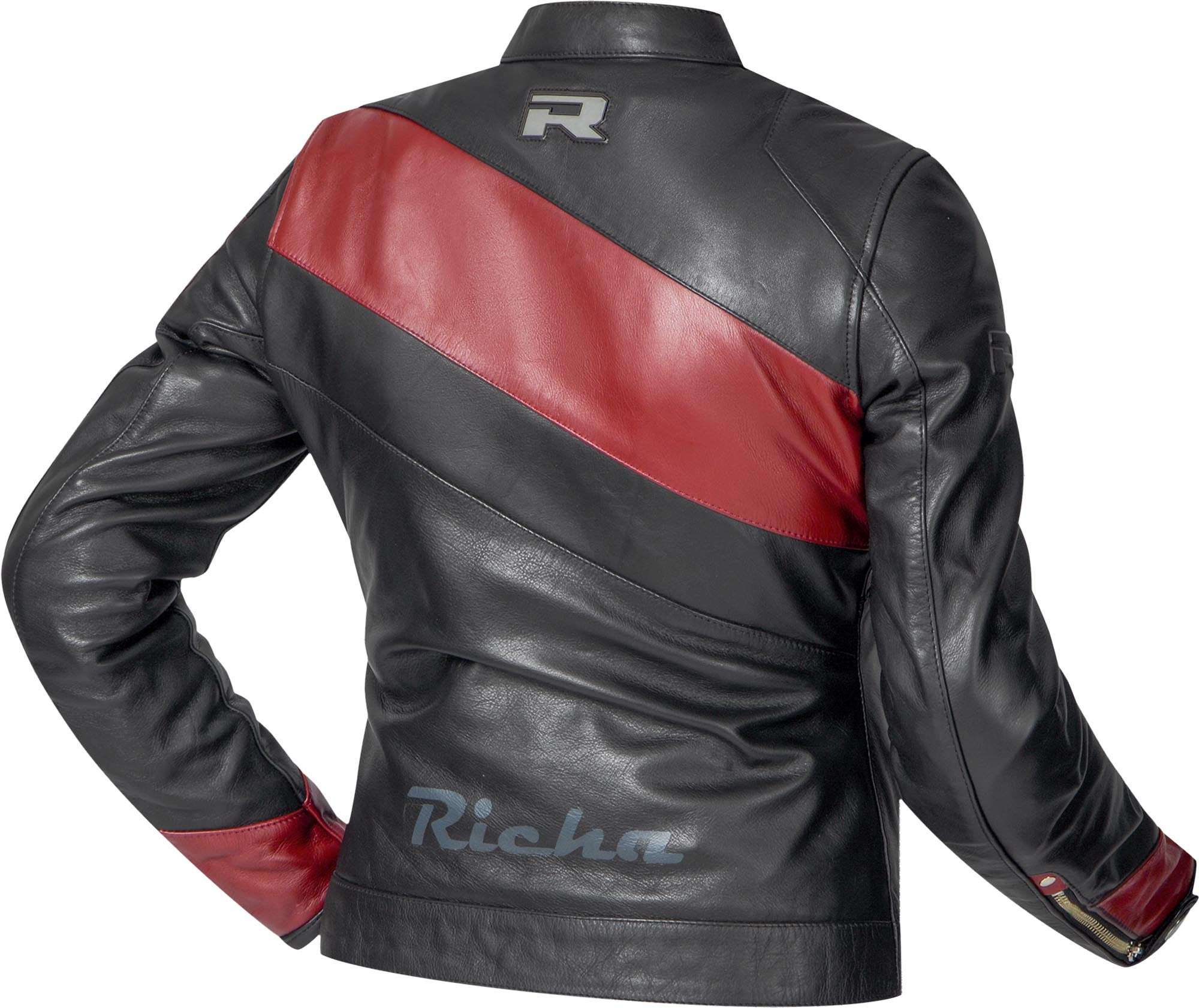 Side view of Richa Paige Ladies Motorcycle Leather Jacket