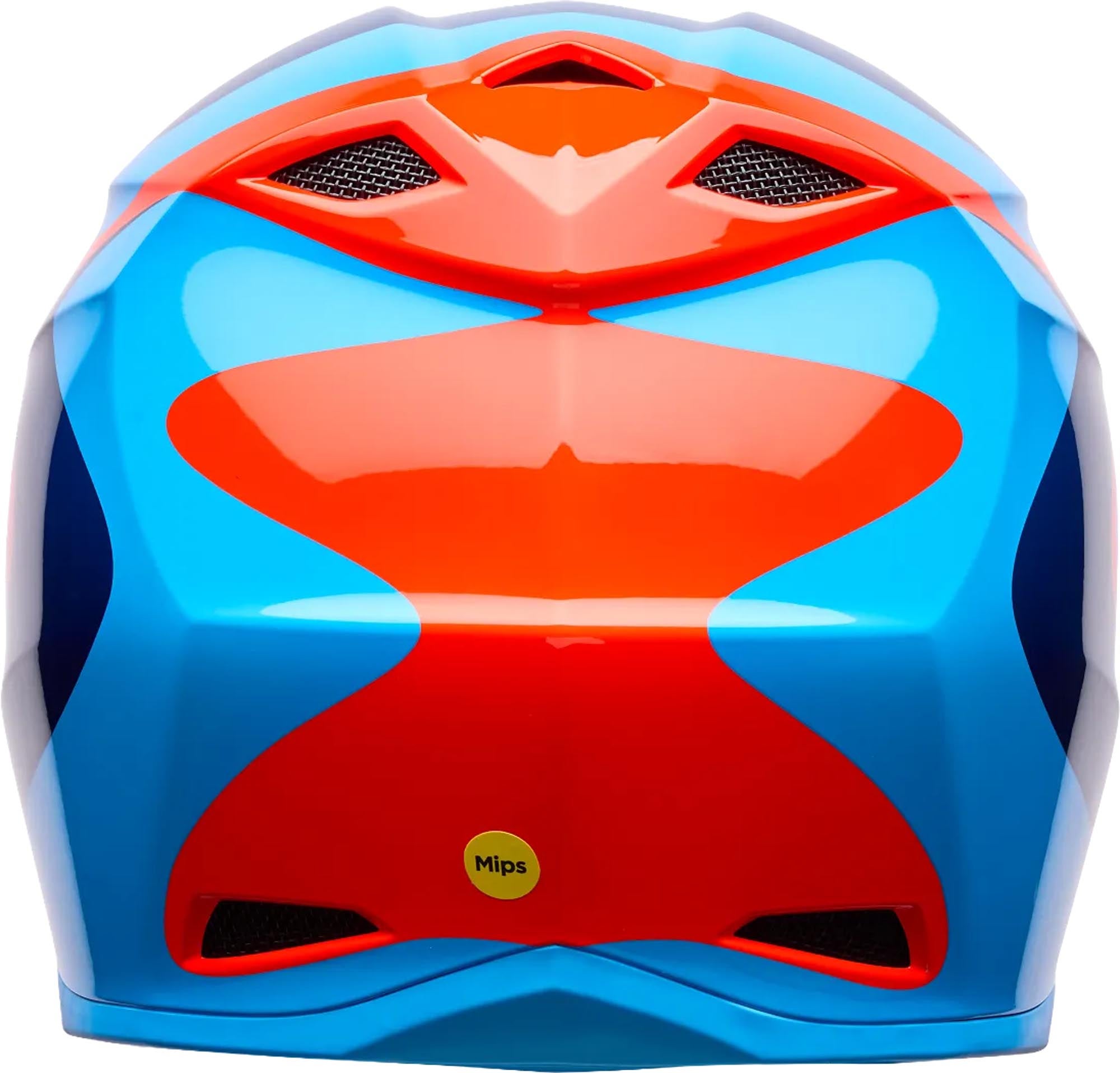 Bell MX-10 MIPS Wave Jugend Motocross Helm orange/blau Y/S (49/51) Abbildung 4