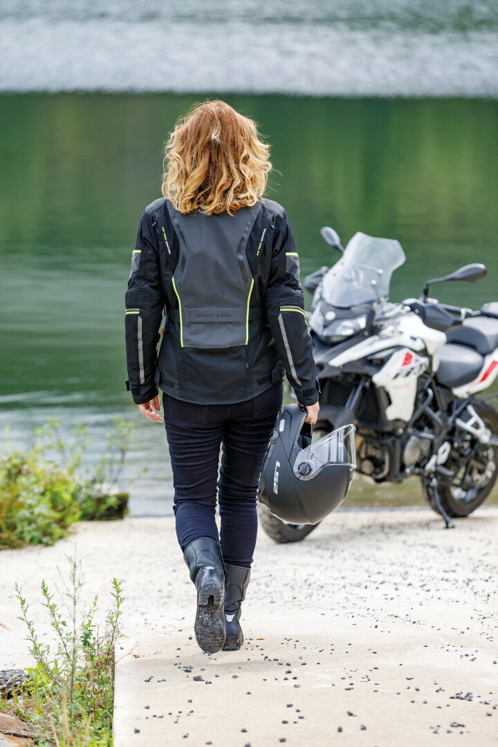 Richa Infinity 2 Flare waterdichte dames motorfiets textiel jas S Figuur 5