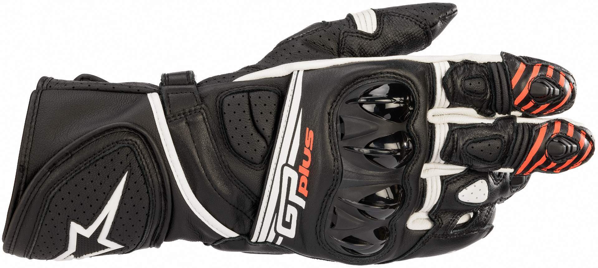 Alpinestars GP Plus R V2 オートバイの手袋 黒/白 XL 図1