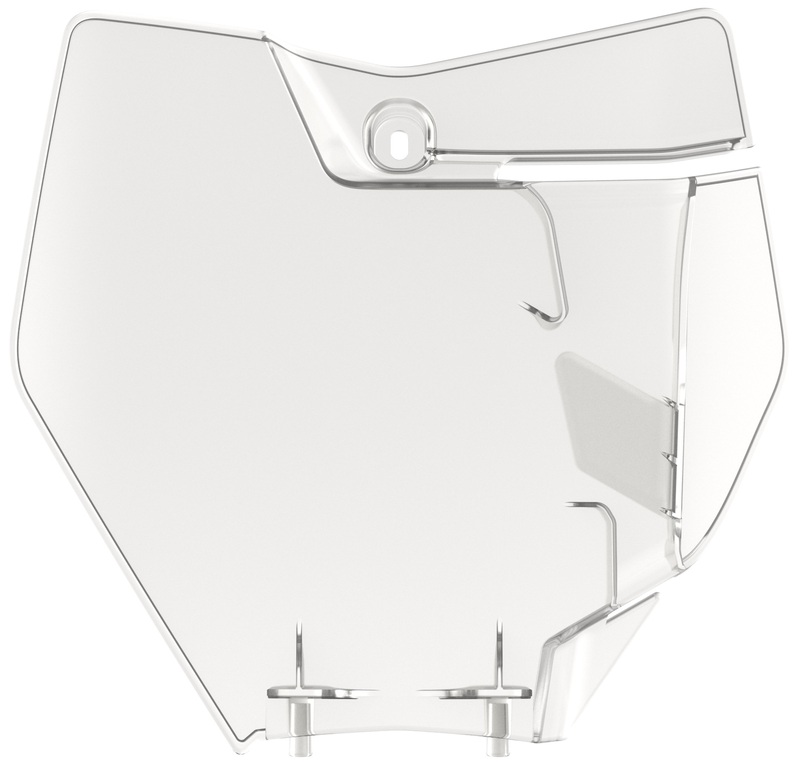 POLISPORT Genomskinlig frontplatta KTM SX/SX-F125 Figur 1