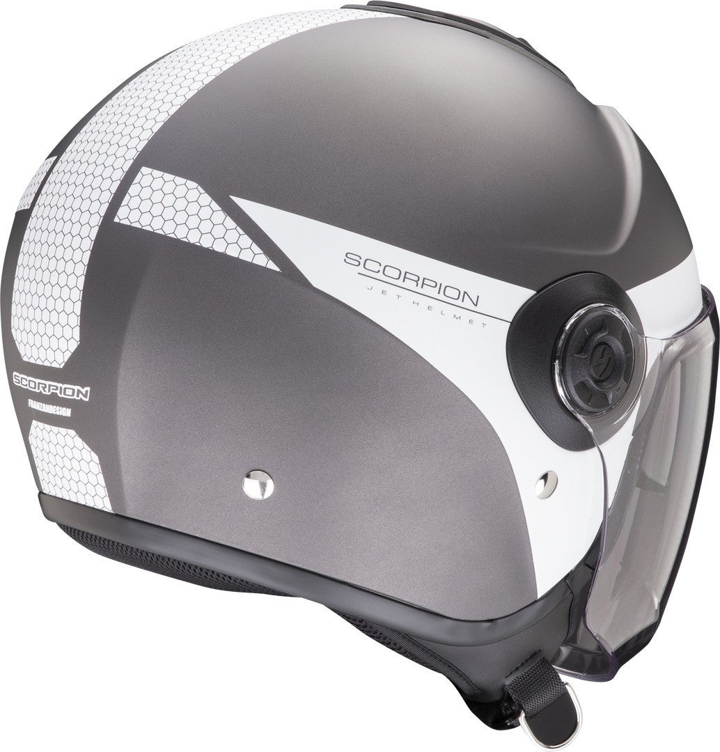 Scorpion Exo-City II Short Cască cu reacție Grey matt M (57/58) Figura 2