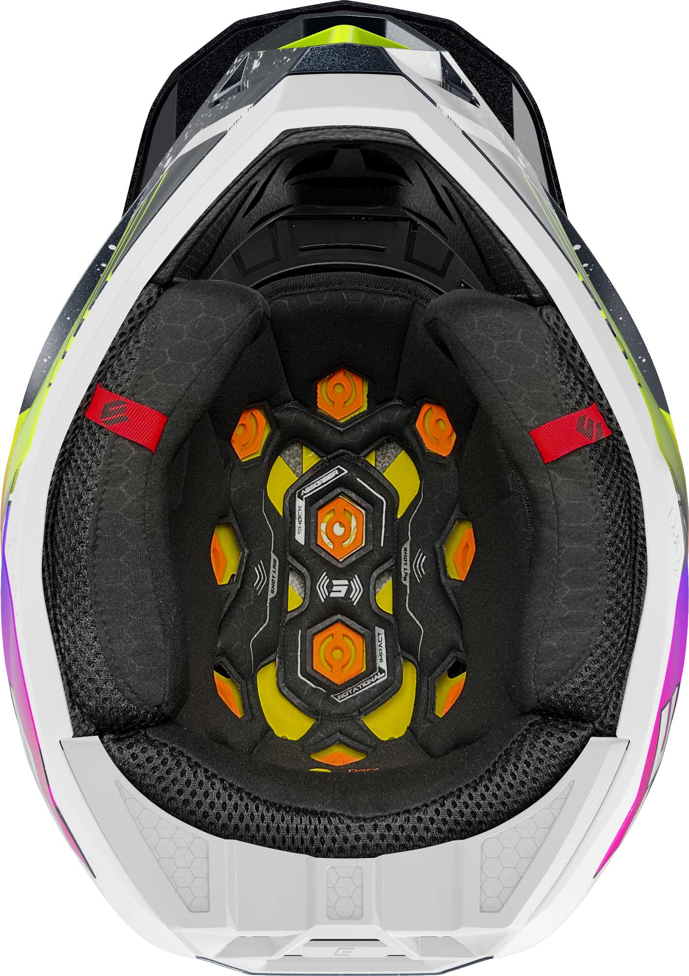 Shot Lite Racing Mips Casque de motocross bleu/néon-jaune S (55/56) Figure 4