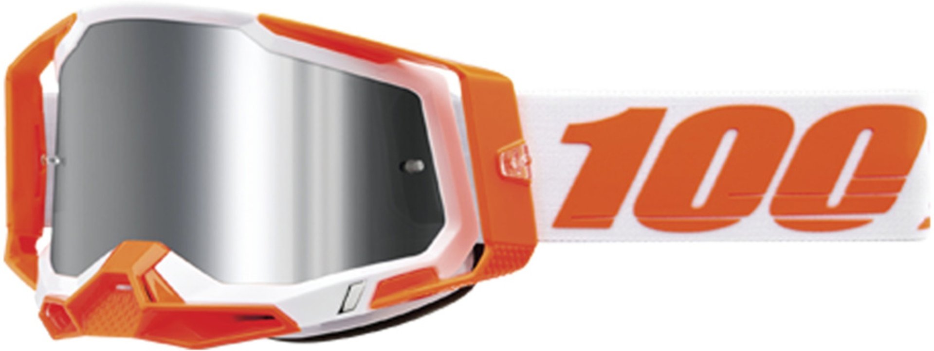 100% Racecraft II Orange Motocrossglasögon Figur 1