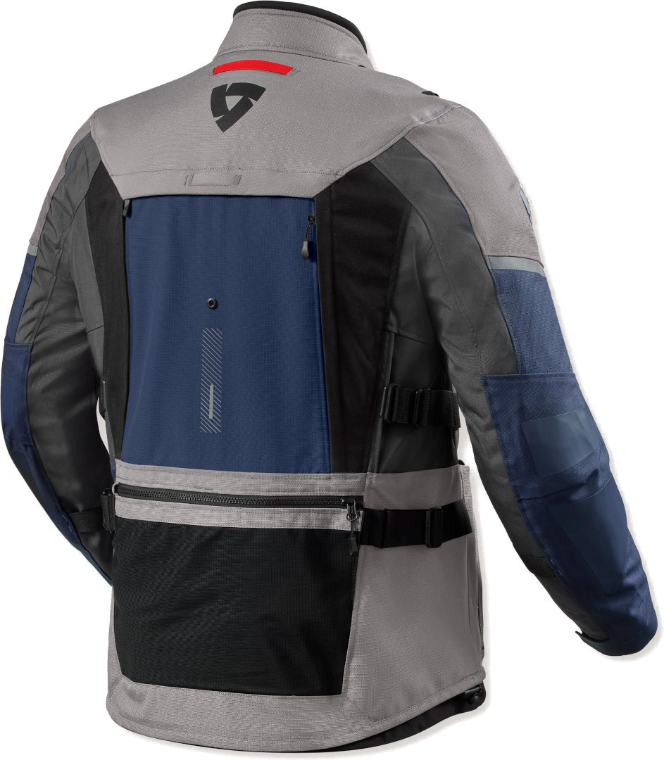 Revit Sand 5 H2O Motorcykel Textil Jacka ljusgrå/mörkgrå L Figur 2
