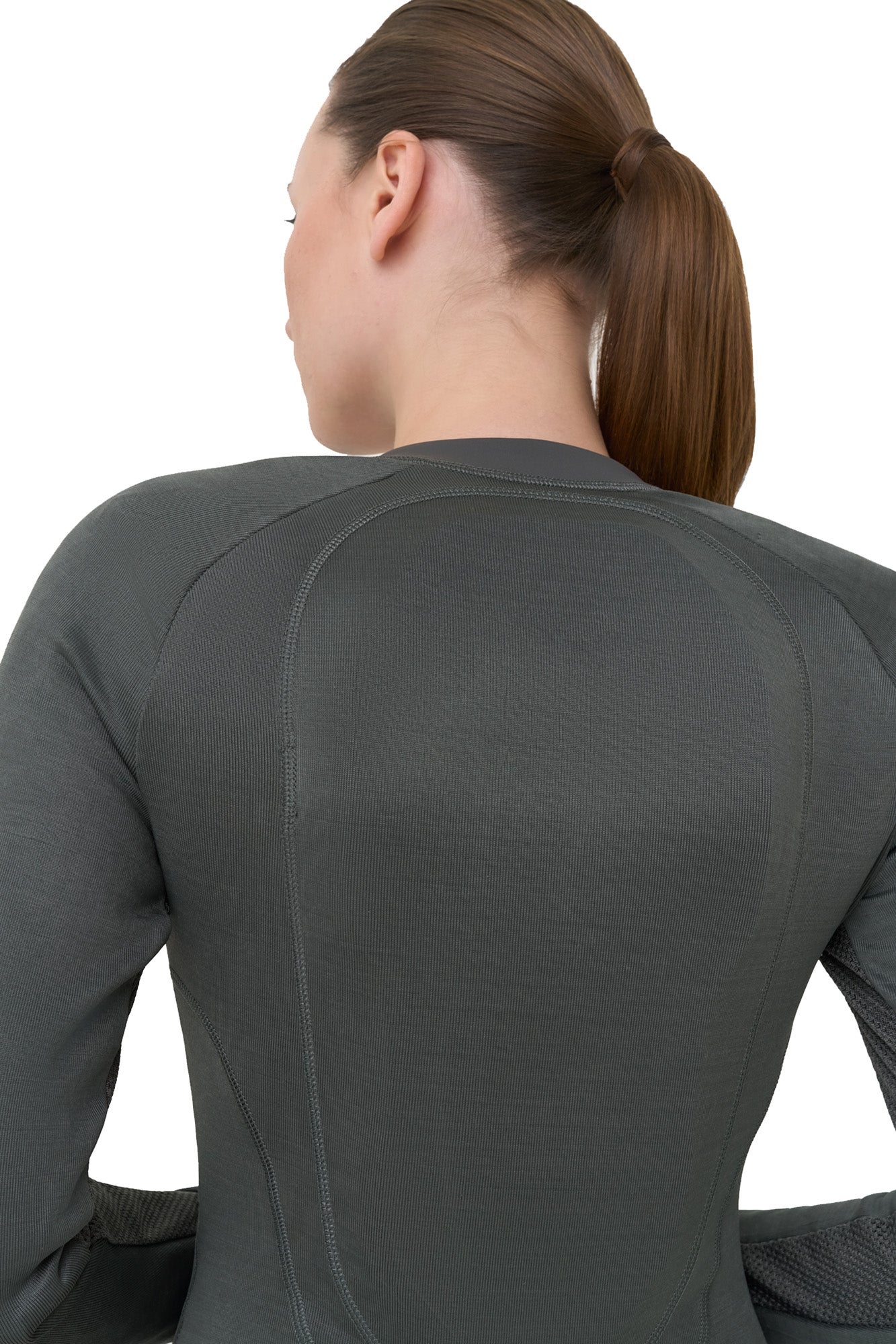 Pando Moto Bia Mesh Damer långärmad skyddsskjorta Oliv L Figur 3