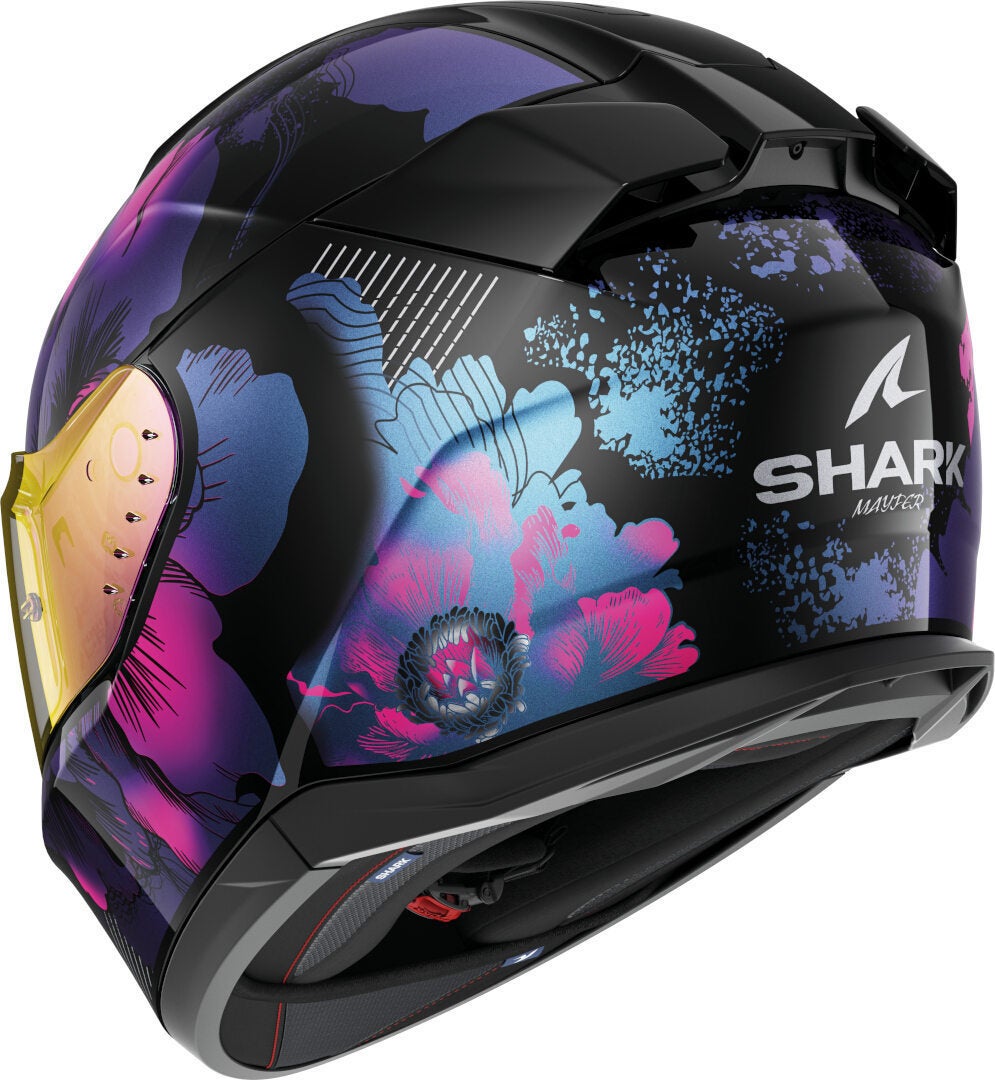 Shark D-Skwal 3 Mayfer Casco nero/viola L (59/60) Figura 3