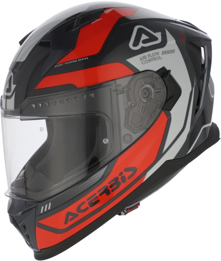 Acerbis X-Way Graphic Logo Helm grau/orange M (57/58) Abbildung 1