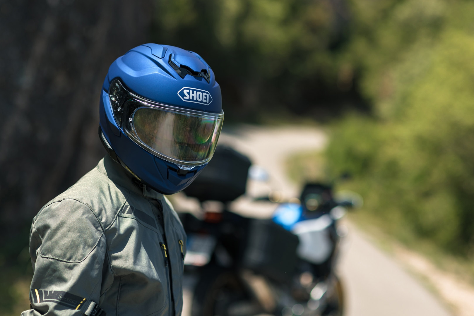 Shoei GT-Air 3 Přilba modrý mat L (59/60) Obrázek 3