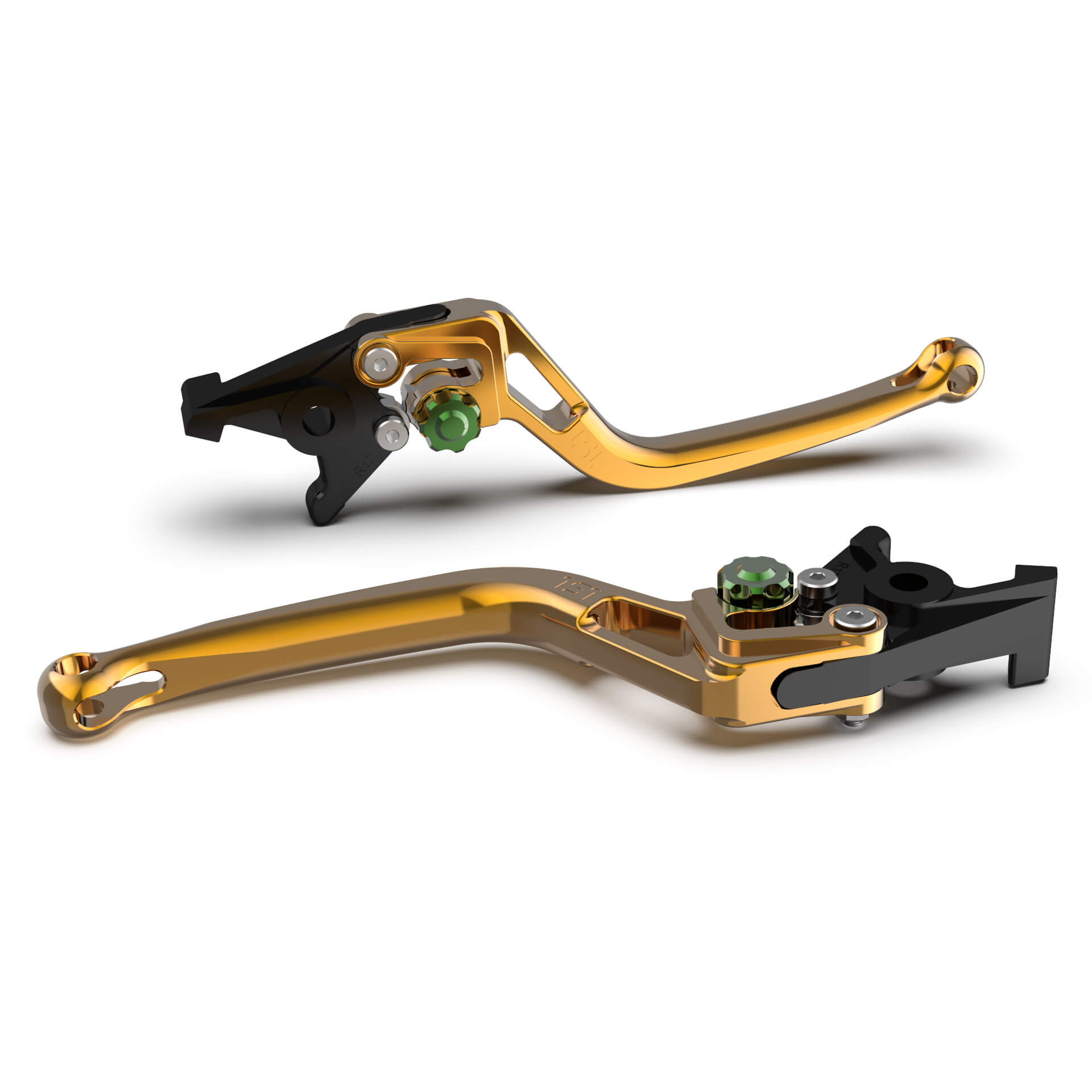 LSL Bremshebel BOW R35R Goud Groen Figuur 1