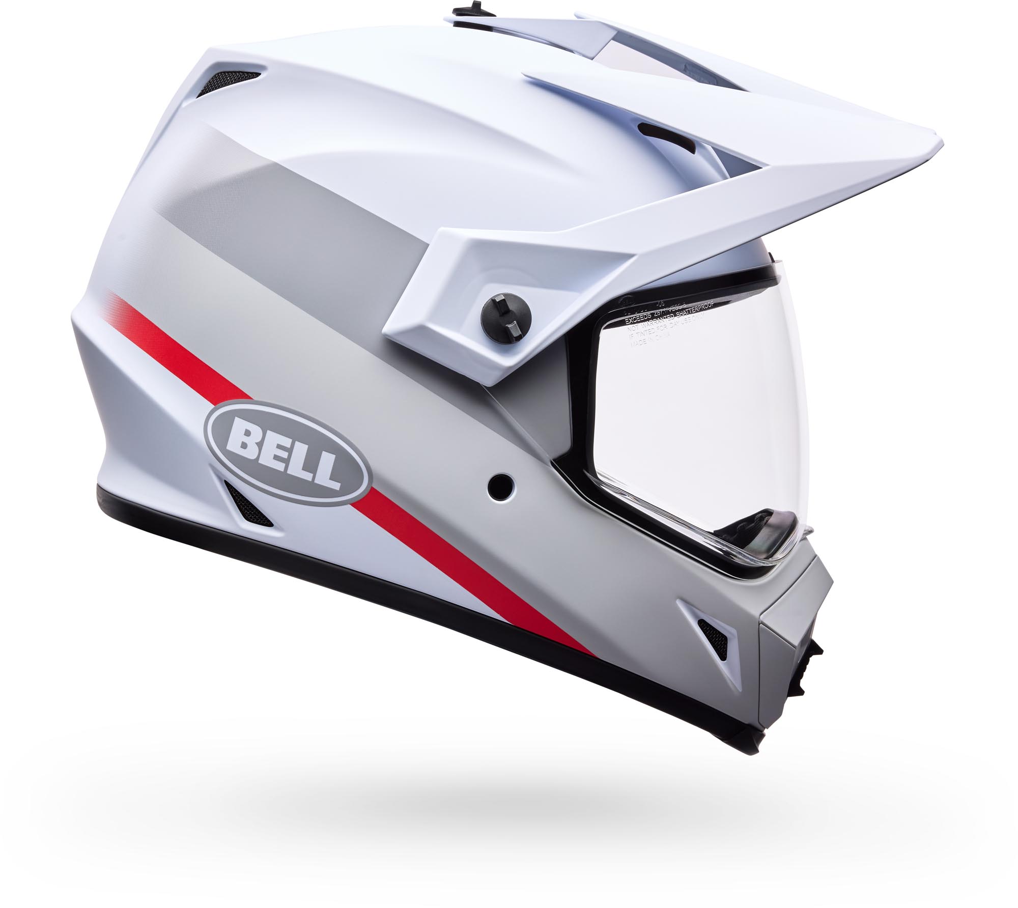 Bell MX-9 Adventure MIPS Trail Endurohelm wit/rood M (57/58) Figuur 2