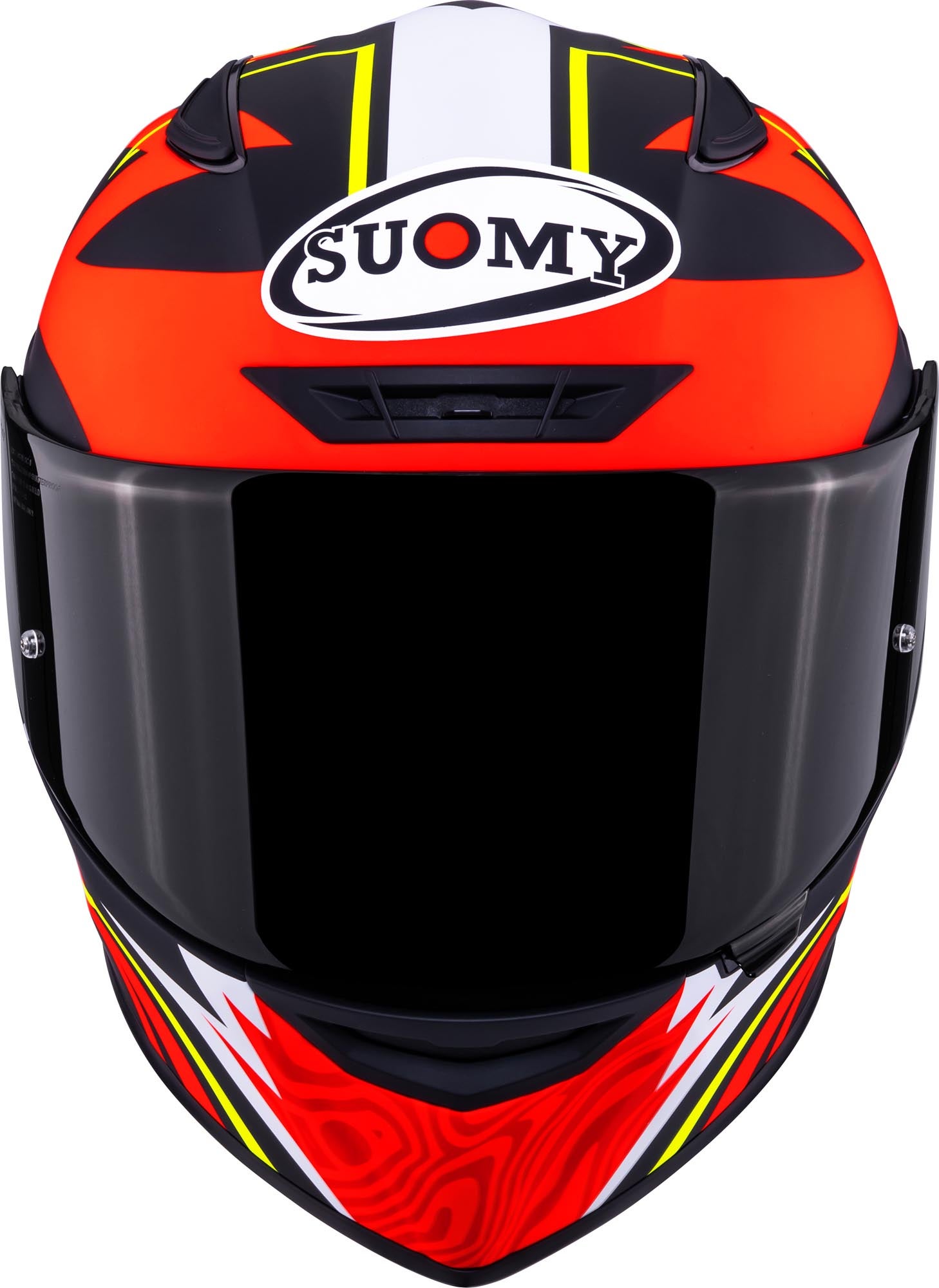 Suomy Track-1 Sam Lowes Replica 2025 Helm rot matt/schwarz XS (53/54) Abbildung 8