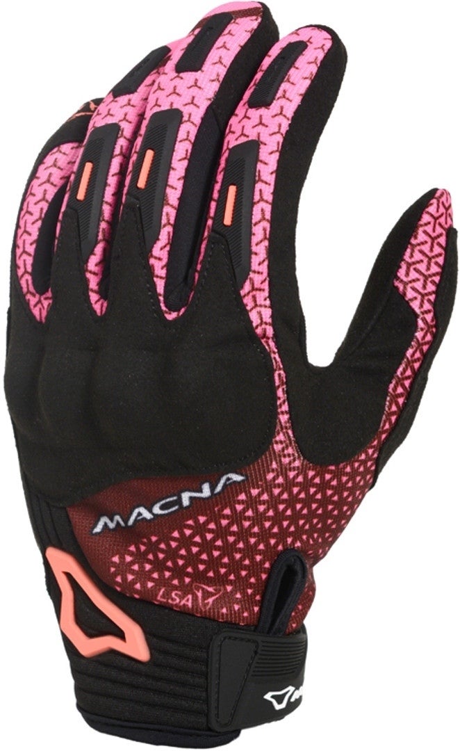 Macna Octar Ladies Motorcycle Gloves black/hotpink S Figure 1
