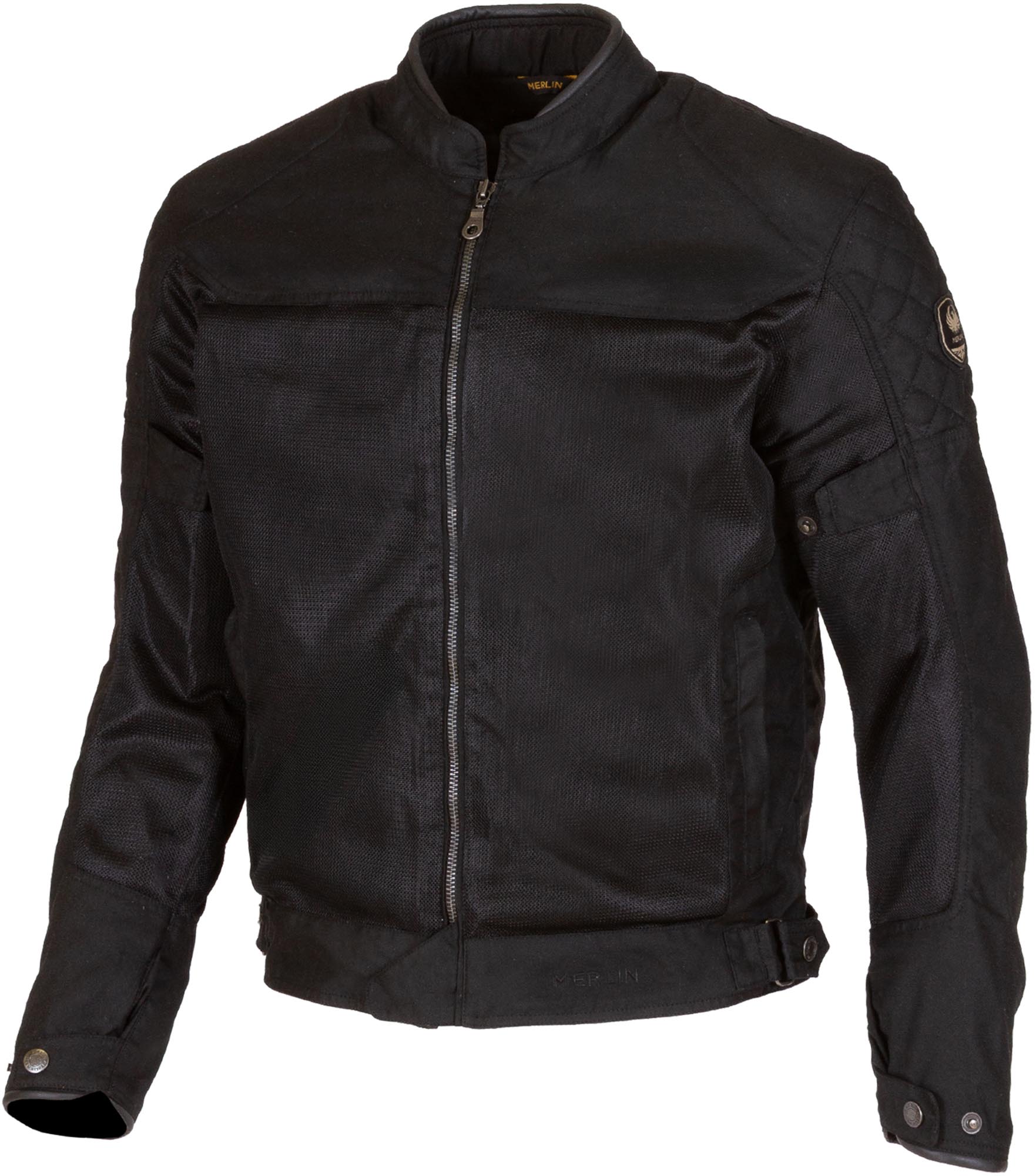 Merlin Waltham D3O Cotec Air perforated Motorcycle Textile Jacket black M Figure 1
