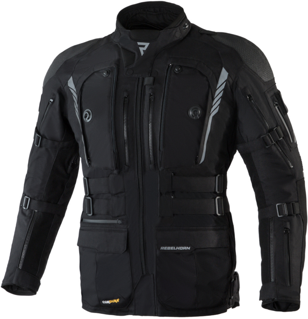 Rebelhorn Patrol Motorcycle Textile Jacket 4XL Figure 1