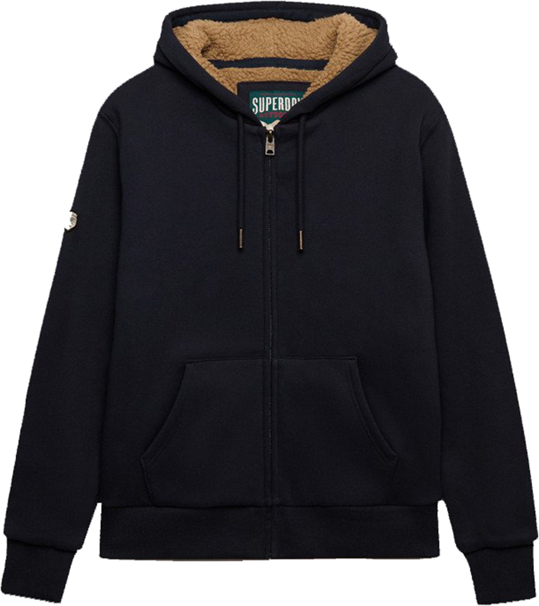 Superdry & Co Cappuccio con zip Blu navy 2XL Figura 1
