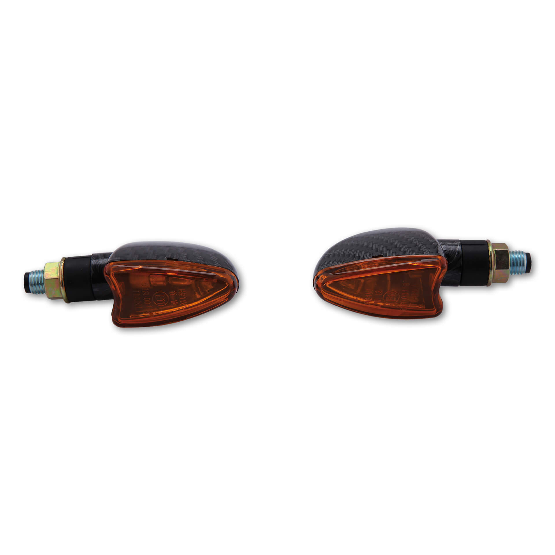 SHIN YO Mini Blinker ARROW, kurz Carbon Figura 4