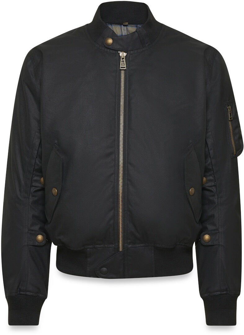 Belstaff Brecon Motorcycle Wax Jacket black XL Figure 1