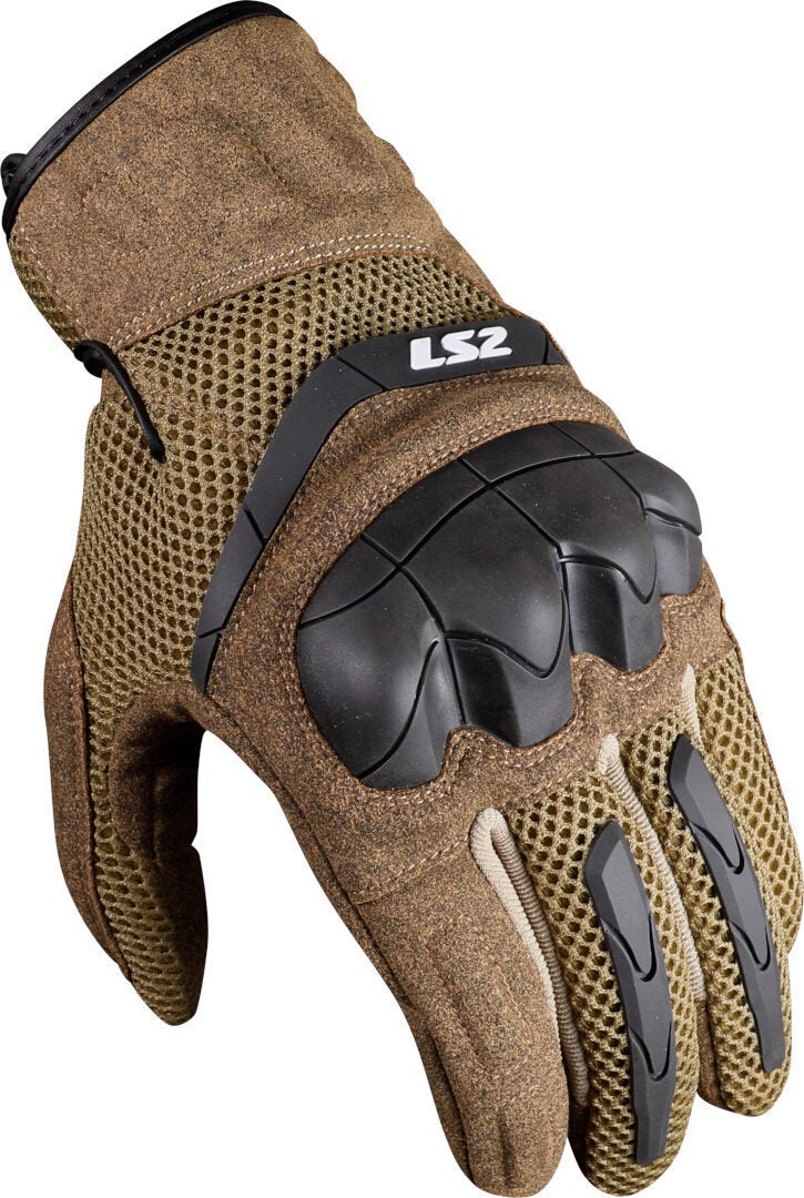LS2 Kubra Motorfiets Handschoenen bruin L Figuur 1