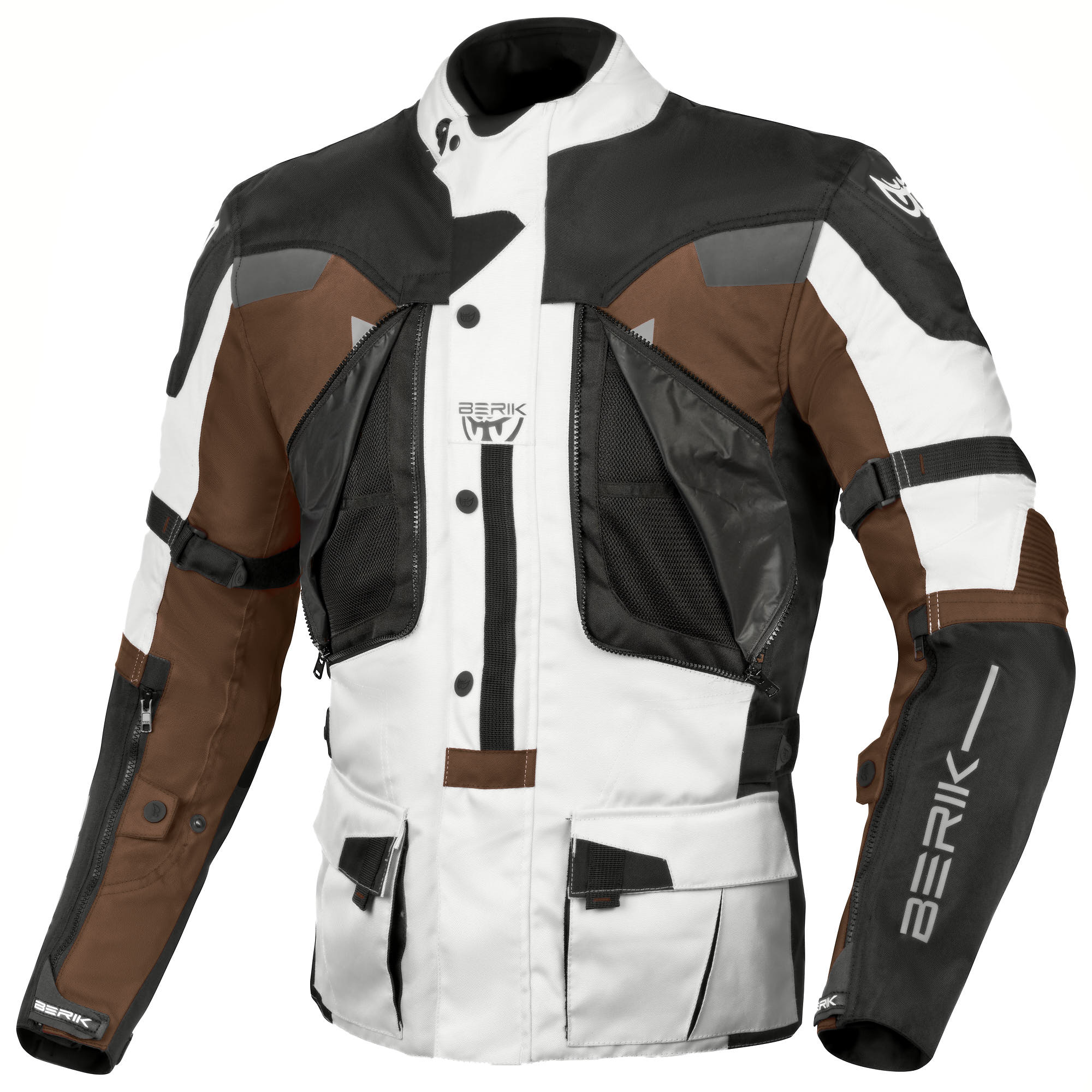 Side view of Berik Ferpho waterproof Motorcycle Textile Jacket
