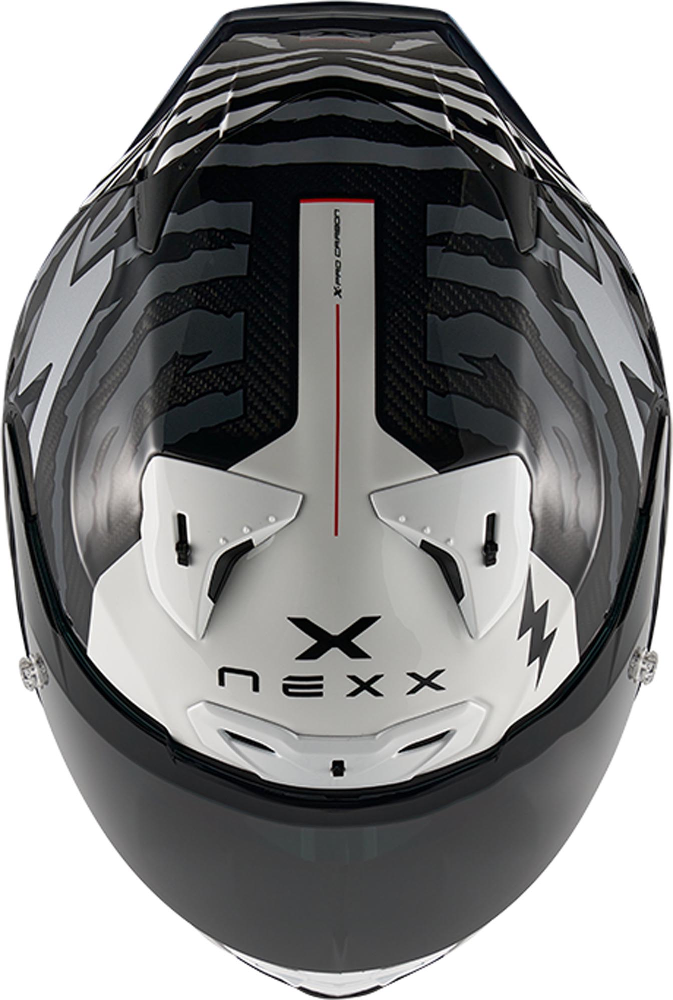 Nexx X.R3R Ziger Carbon Hjälm Svart/grå XS (53/54) Figur 4