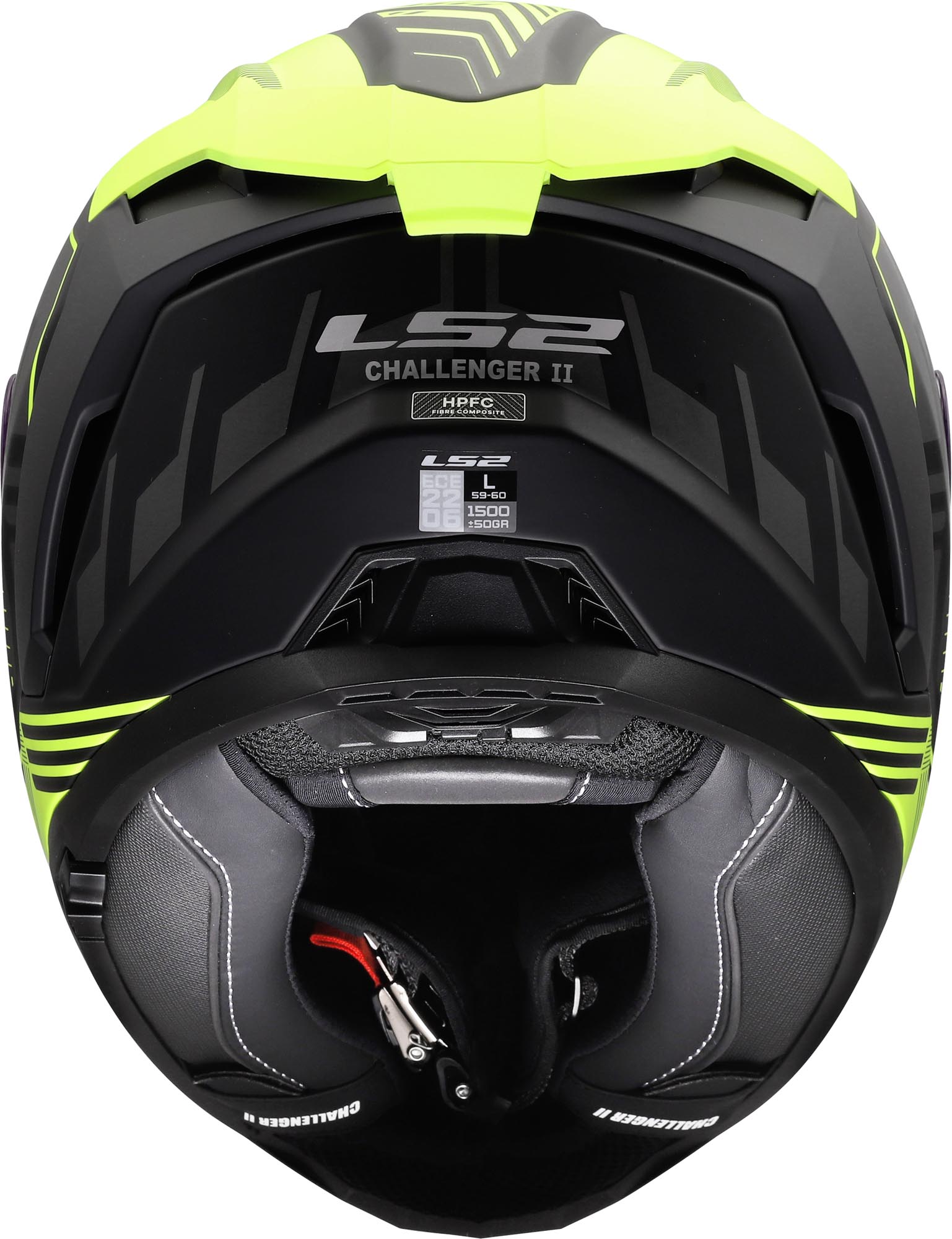 LS2 FF817 Challenger II Dravix Casque noir/jaune L (59/60) Figure 4