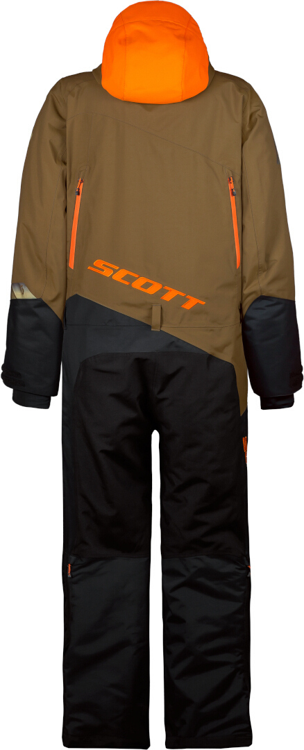 Scott DS-I Dryo 2023 Costumul de snowmobil One Piece Negru/Maro S Figura 4