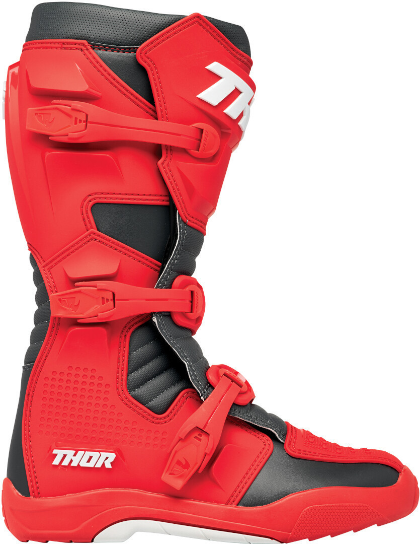 Thor Blitz XR MX Motocross støvler rød/sort 12 Figur 2