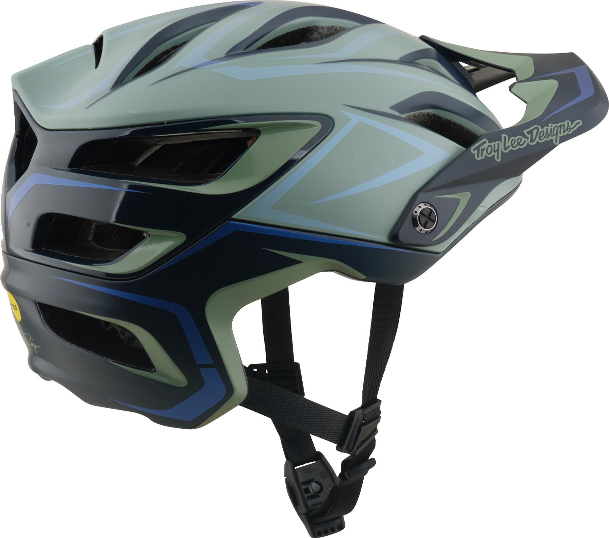 Troy Lee Designs A3 MIPS Pin Casque de vélo Vert XL-XXL (60/63) Figure 4