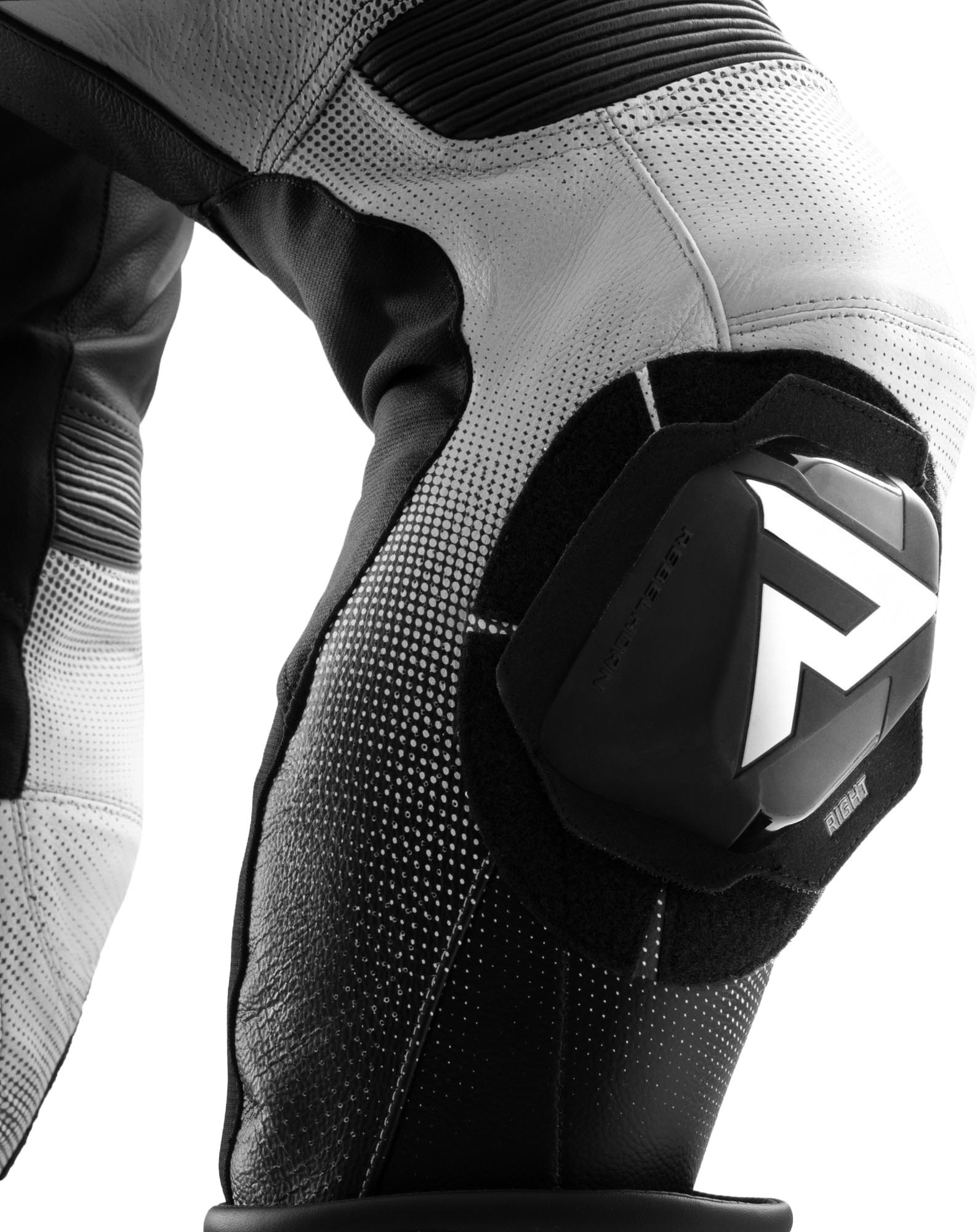 Side view of Rebelhorn Inferno Motorcycle Leather Pants