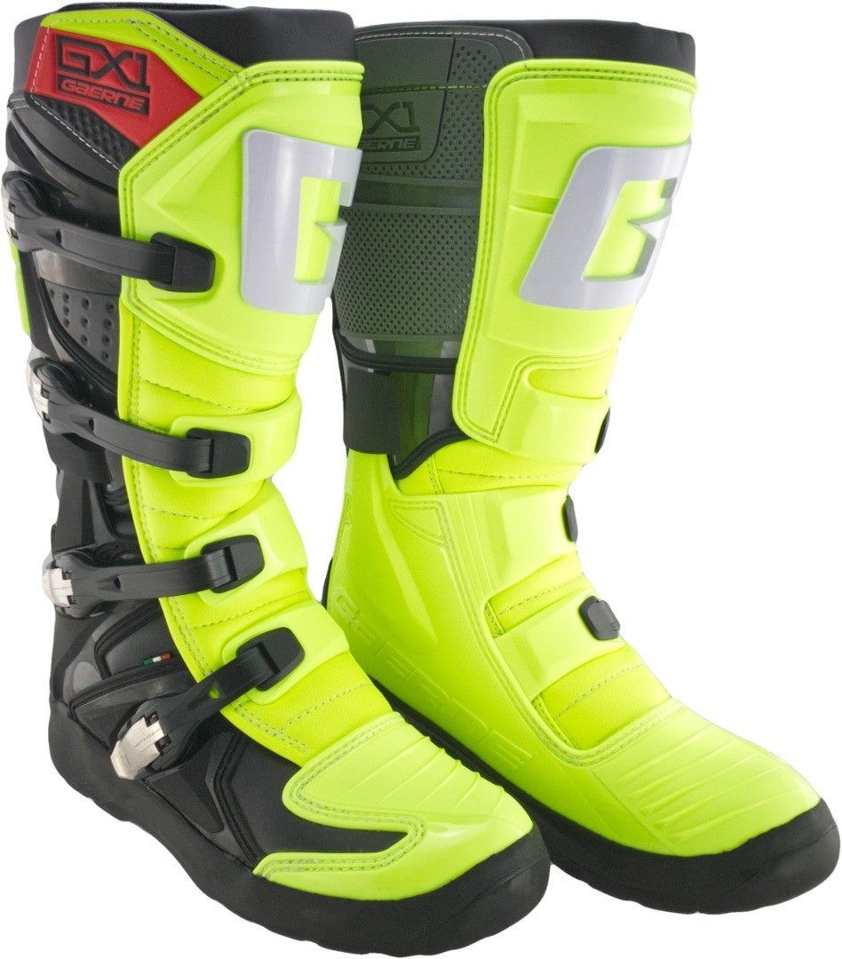 Gaerne GX-1 Evo 2020 Bottes de motocross noir/jaune 47 Figure 1