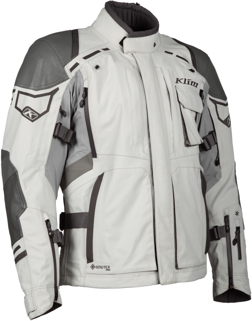 Klim Kodiak Motorcycle Textile Jacket grey 54 Figure 3