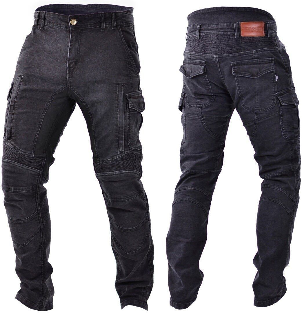Trilobite Acid Scrambler Doublelayer Moto džíny černá 44/32 Obrázek 3